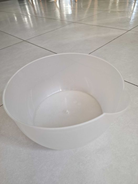 OKAZJA! Duża miska przeźroczysta plastikowa Super Stan!