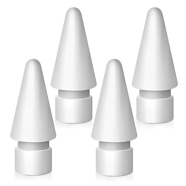 Tech-Protect Stylus Tips 4-Pack Apple Pencil White