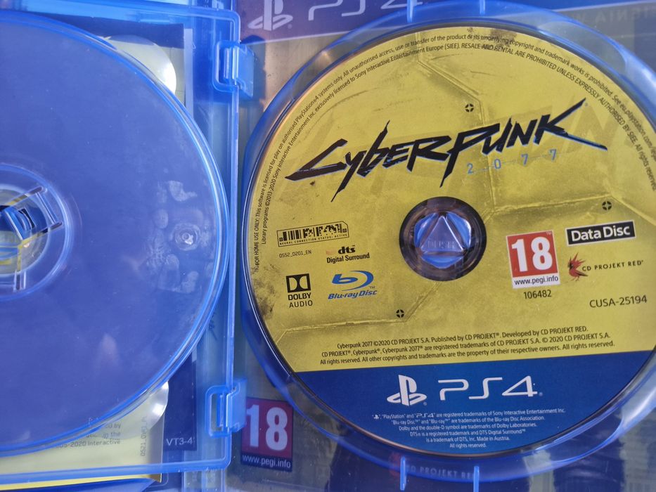 Cyberpunk 2077 gra na PS4