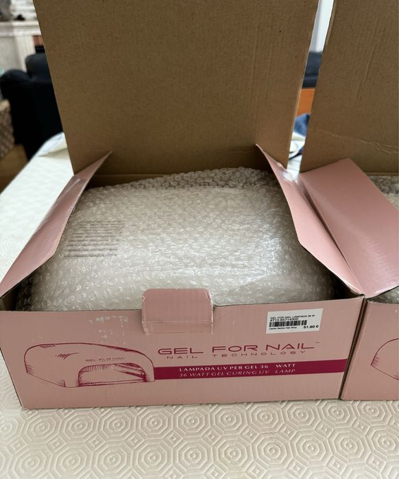 2 Und Lampada Led para Unhas de Gel