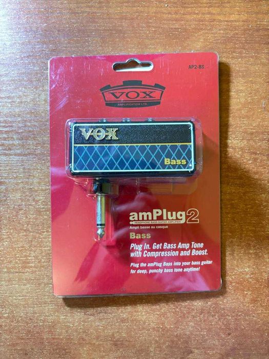 Підсилювач для бас-гітари VOX amPlug2 Bass