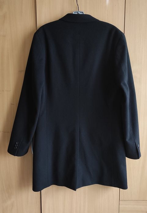 Płaszcz męski Uniqlo Wool i Cashmere rozmiar M kolor czarny