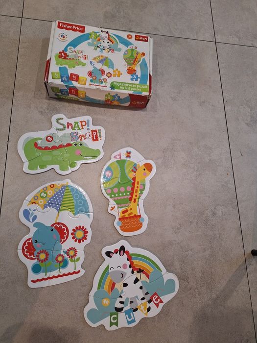Moje pierwsze puzzle Fisher price