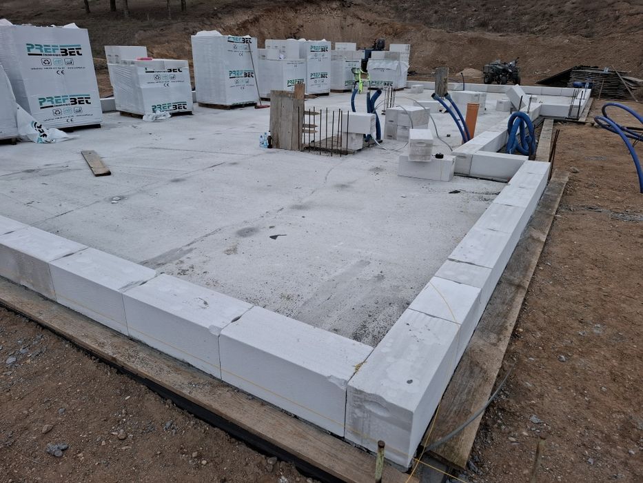 Budowa domów Stany surowe Płyty fundamentowe