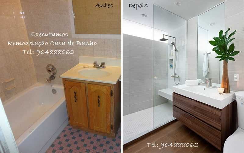 Limpeza WC, Remodelação Casas de banho. Quer ter Casa de banho NOVO?