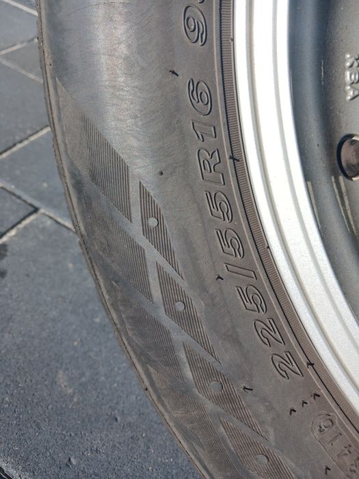 Диски з ризиною r 16 5×112 ET 48.   4шт
