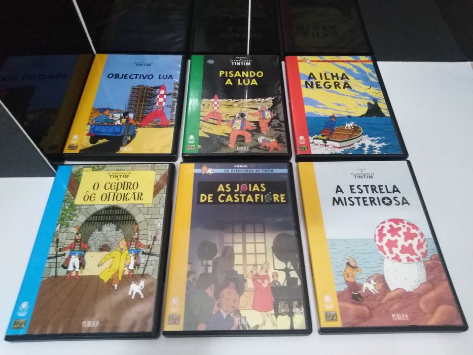 The Adventures of Tintin - Set of 6 DVDs.64563976572033120