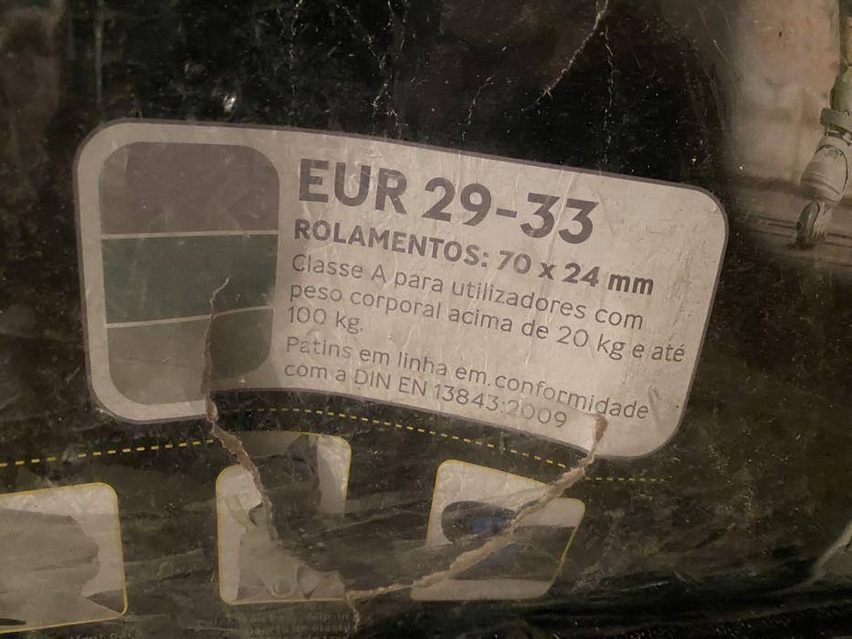 Patins em linha criança