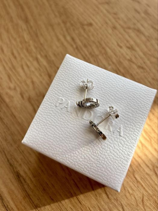 Kolczyki Sztyfty Pandora S925 Nowe