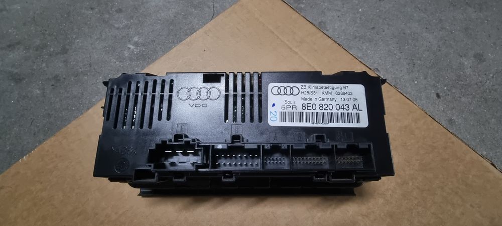 Climatronic 2din audi a4 b6/b7