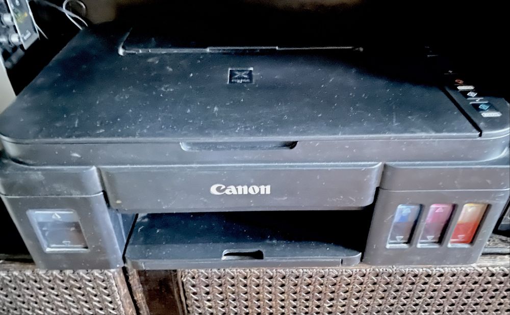 Urzadzenie wielofunkcyjne Canon Pixma G2411 drukarka skaner, bląd P2