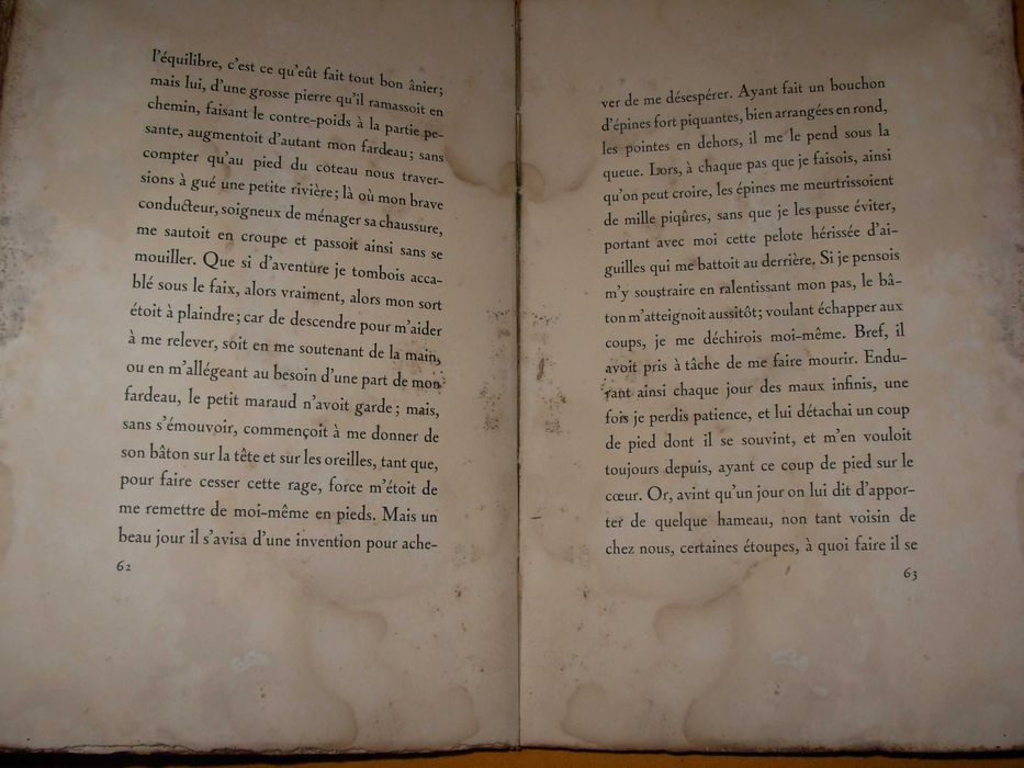 La luciade ou l'ane - Lucius de Patras em língua francesa de 1930
