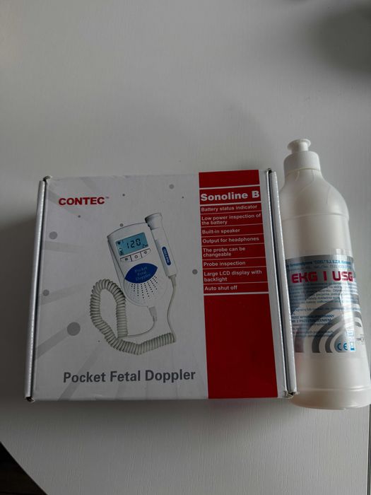 Doppler tętna płodu Sonoline B + Żel do USG