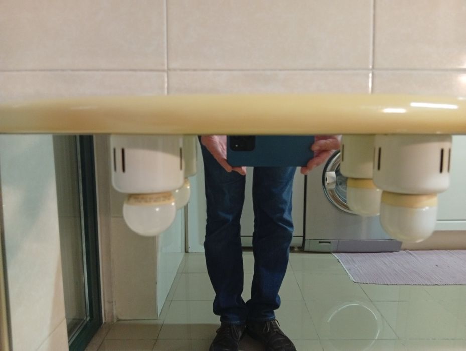 Espelho wc com iluminação