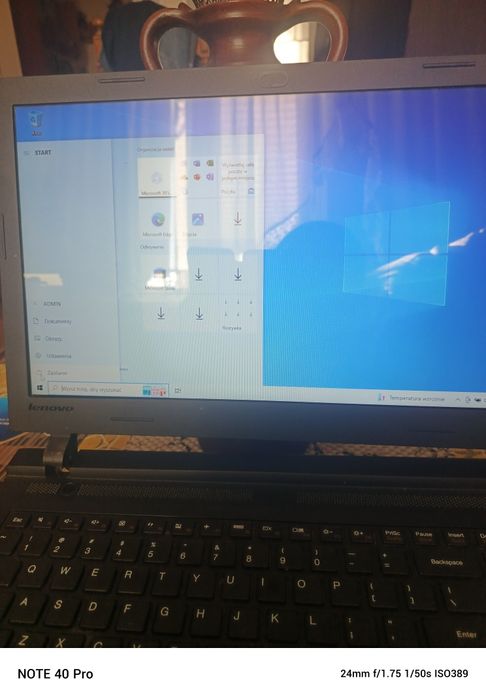 Laptop Lenovo Ideapad 100  do naprawy