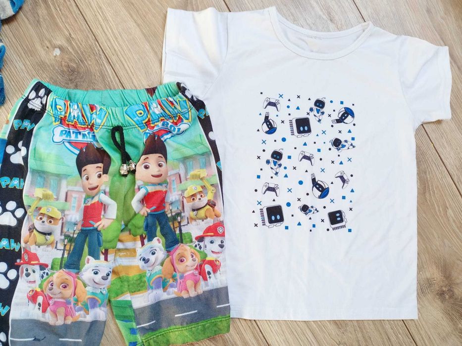 zestaw ubrań dla chłopca 122