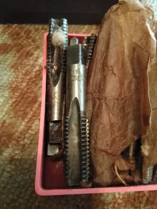 Сверло 42 мм, фрезы, метчики  СССР