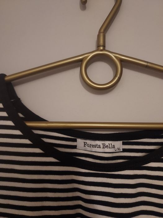 Koszulka czarno biała L/XL