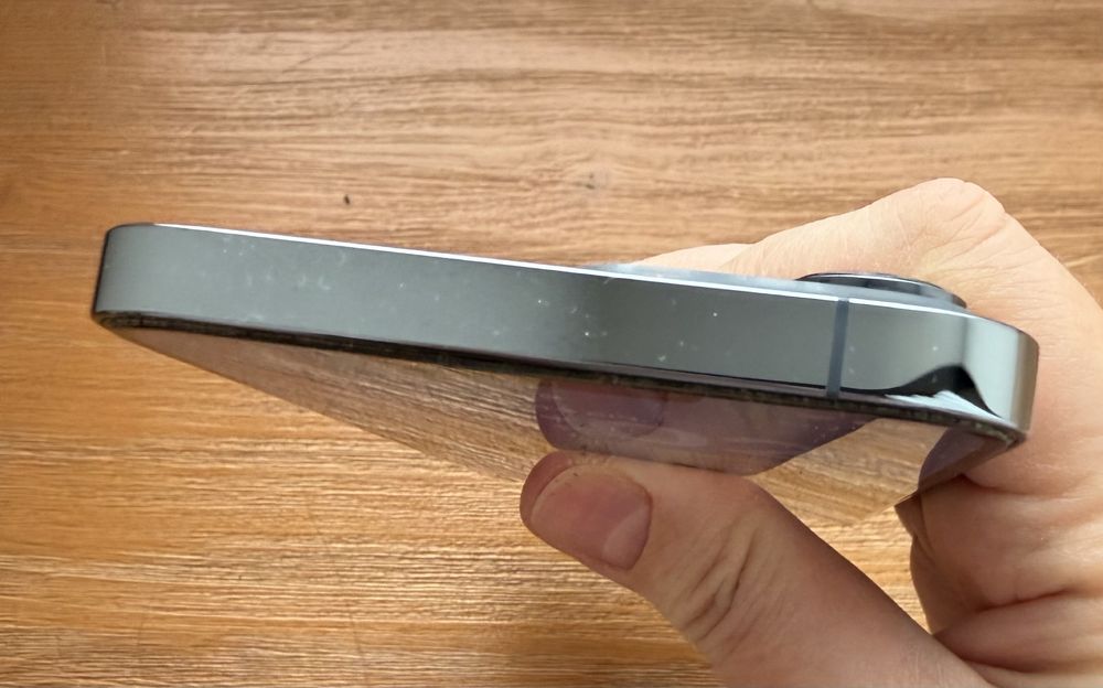 iPhone 13 Pro Max 256GB — голубий (Sierra Blue), задня панель плівка