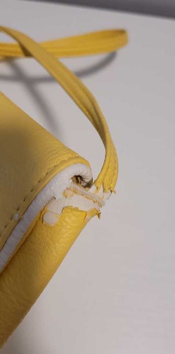 Stradivarius żółta torebka