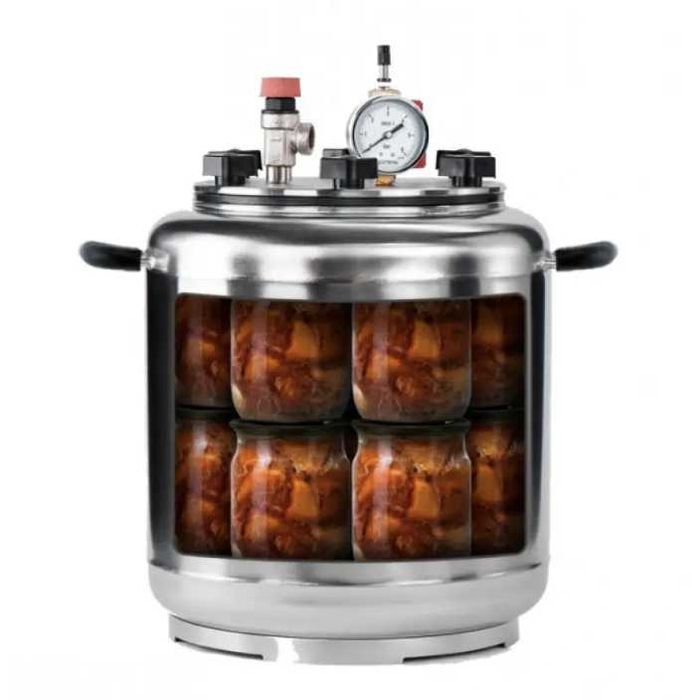 Придбайте газовий автоклав з нержавіючої сталі на 16 банок+подарунок!
