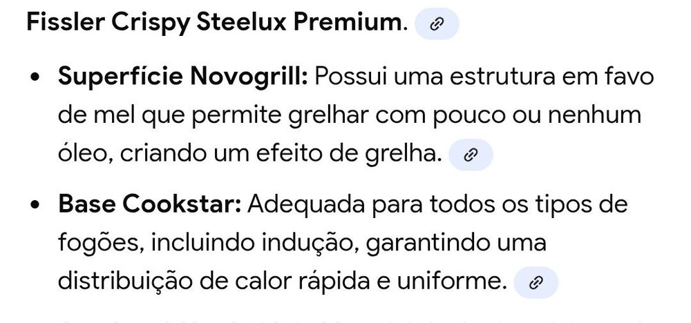 Frigideira aço inoxidável Artame fundo de relevo pouco usada