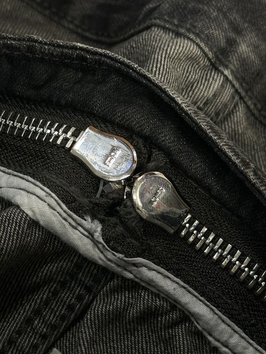 Клеш Rick Owens bolan banana cut jeans opium archive джинси чорні сірі