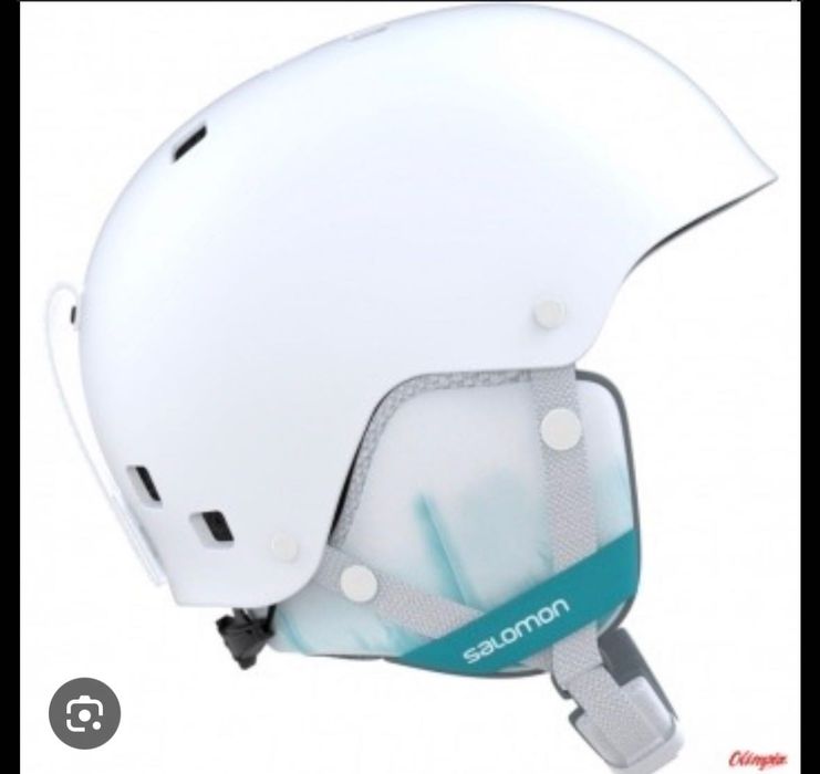 Kask narciarski snowboardowy M(56-59) Salomon Venom błękitny