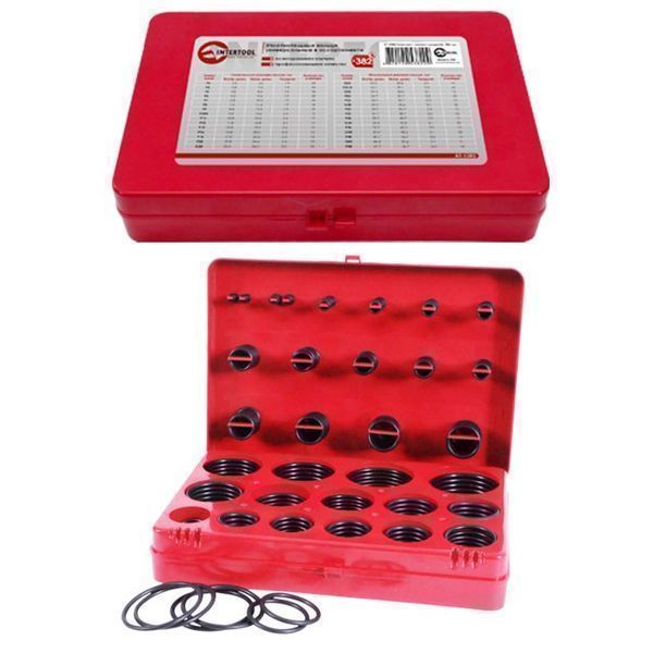 Комплект гумових сальників INTERTOOL. Уплотнительные кольца