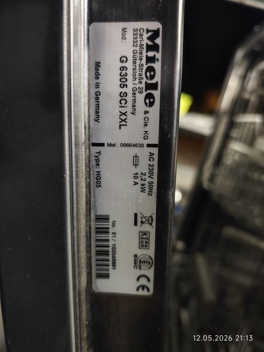 Zmywarka Miele G6305 sci xxl