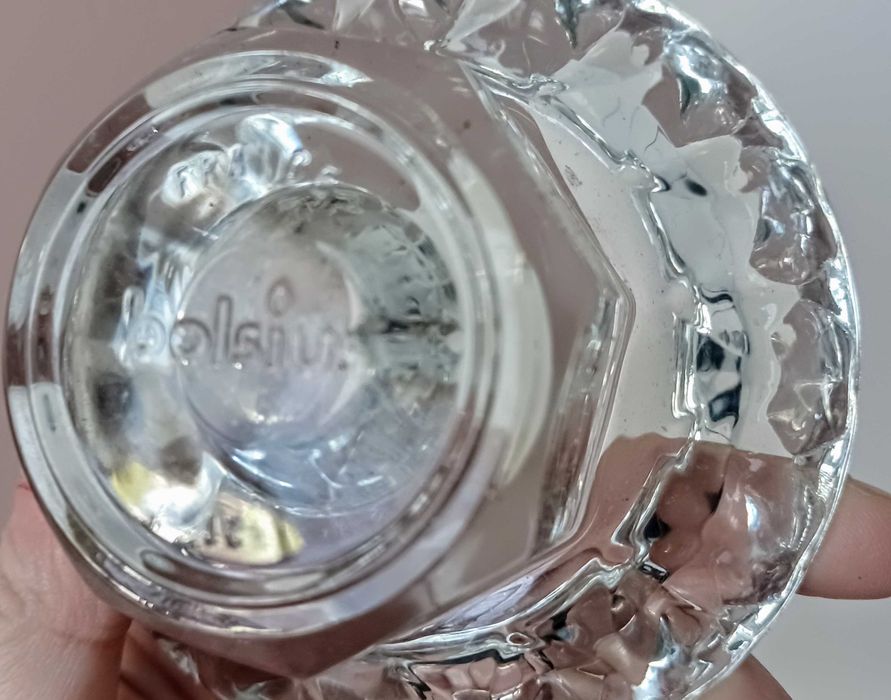 Świecznik szklany Francja