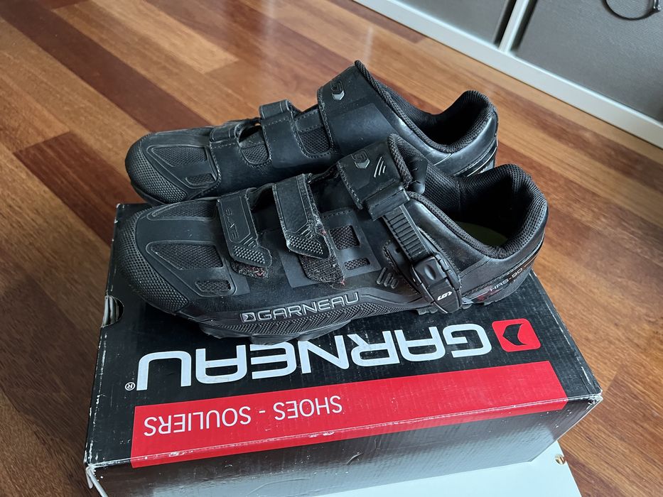 Buty  rowerowe Garneau + pedały spd Derore xt