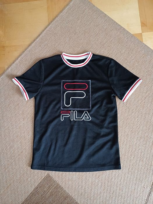 T-shirt sportowy czarny  FILA r. S