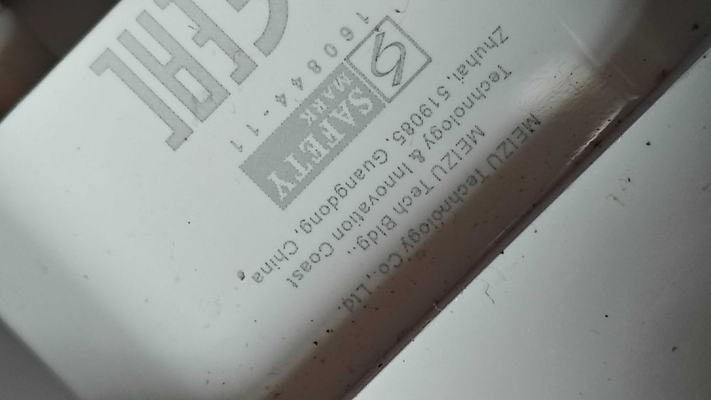 Оригинал MEIZU Новое Зарядное Устройство UP1220E mCharge 3.0 до 24W