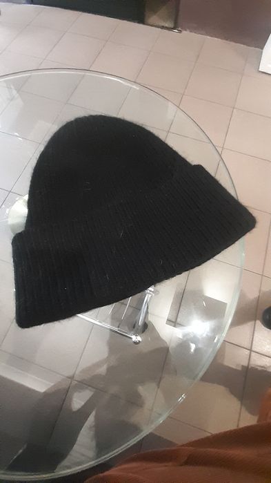 Шапка из ангоры и шерсти  +подарок