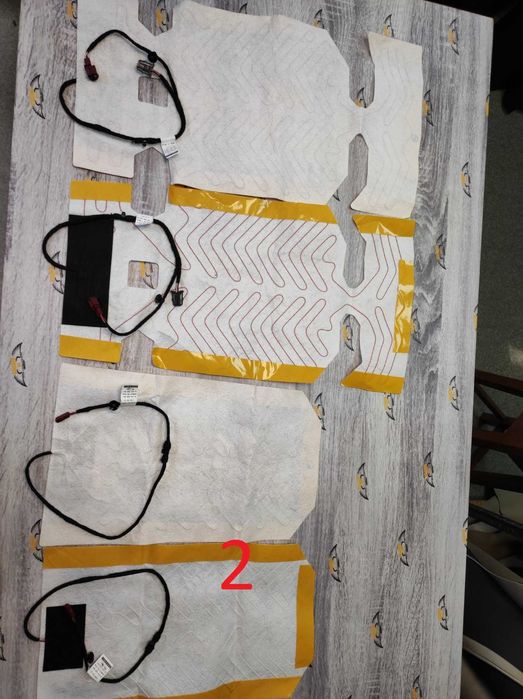 Підігрів сидінь VAG Volkswagen подогрев сидений ремонт