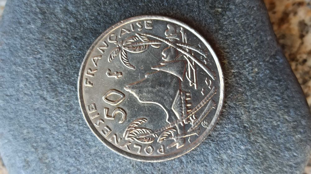 50 Francos Polinésia Francesa 2018