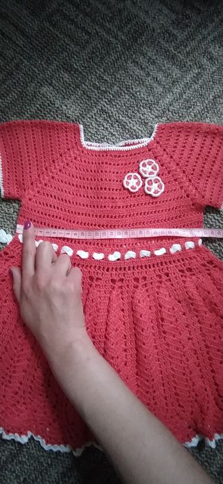 Платье летнее на девочку до 2 лет