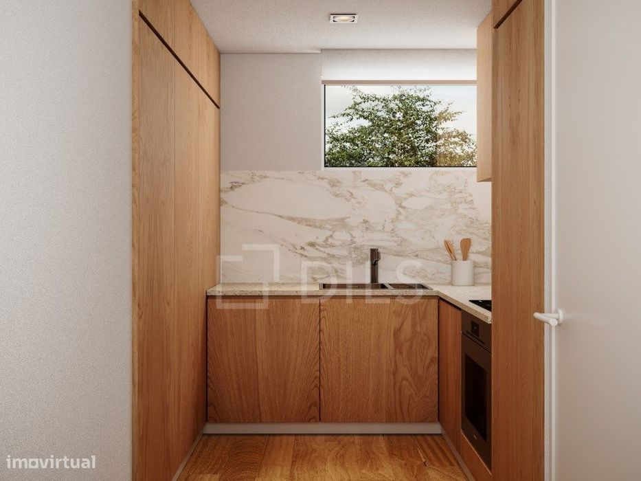 Apartamento T1+1 com varanda em novo empreendimento no Porto