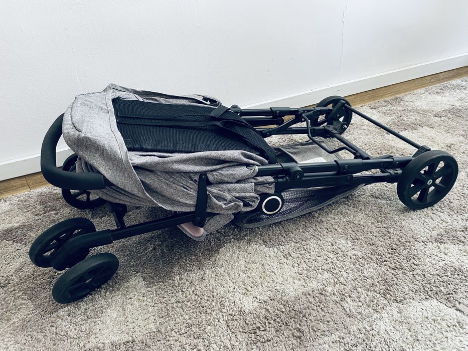 Kinderkraft Lite Up wózek spacerowy Szary