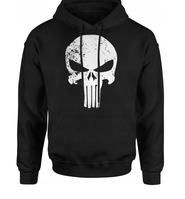 Bluza męska PUNISHER PUNISZER rozm od S do 3XL