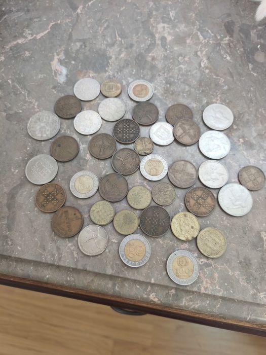 Moedas antigas o