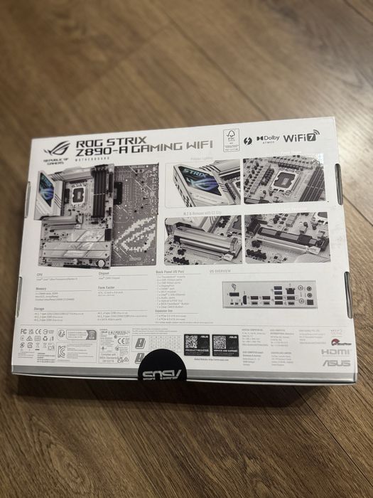 Материнська плата Asus ROG Strix Z890-A Gaming WiFi