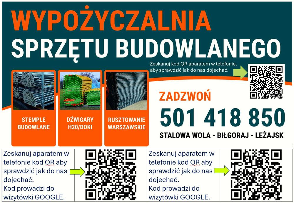 Wypożyczalnia - Sprzętu Budowlanego