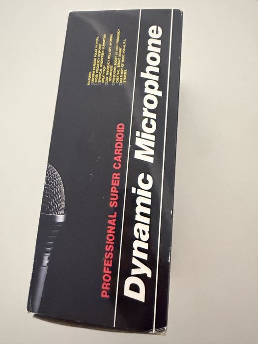 Microfone Dinamico super cardioid professional
