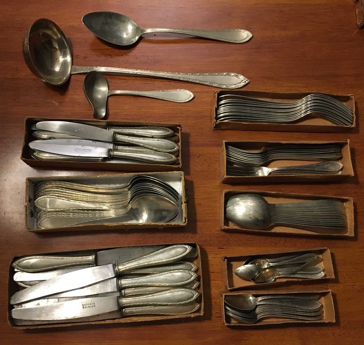 Faqueiro Alpaka antigo