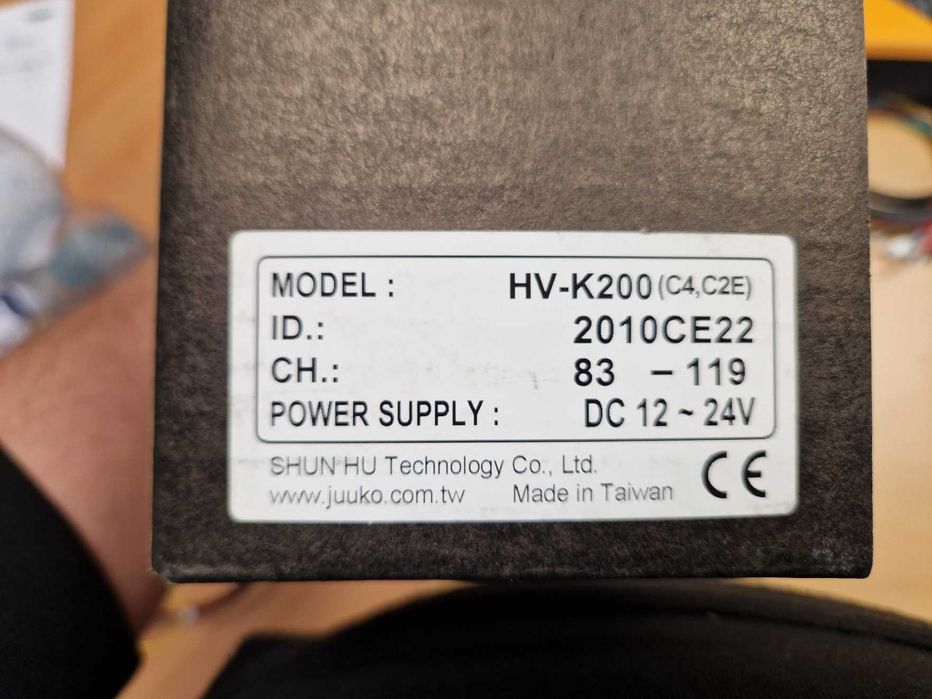 JUUKO HV-K200 Nowy zestaw sterowania radiowego