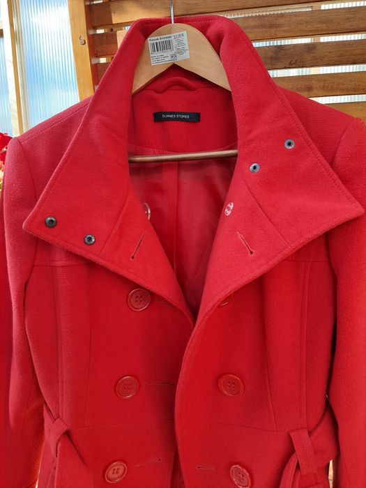 Plaszcz czerwony 38 Dunnes stores