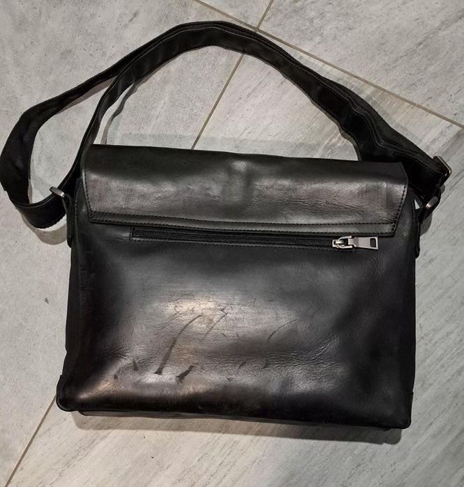 Портфель шкіряний сумка на плече