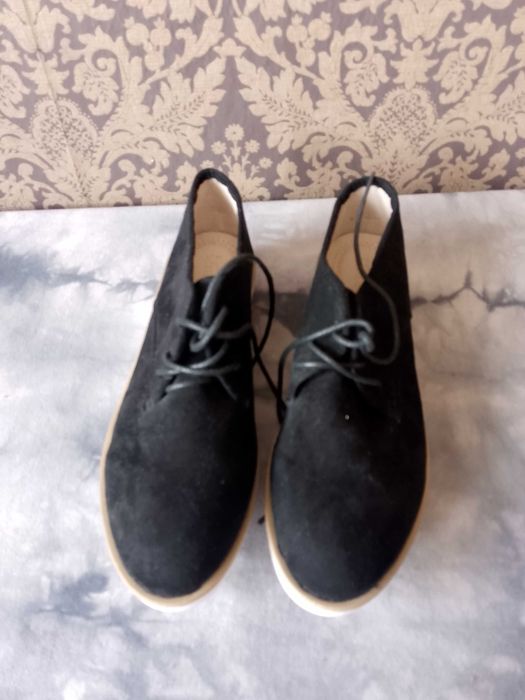 czarne półbuty 39